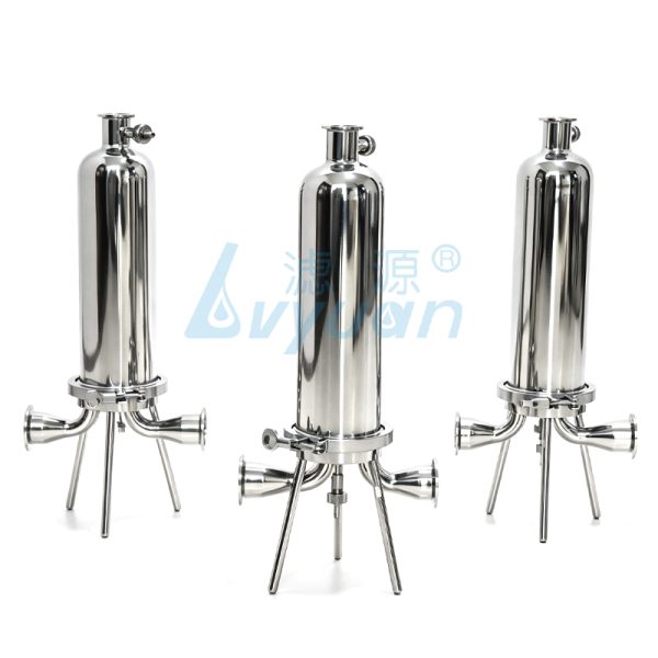 sanitary cartridge filter housing