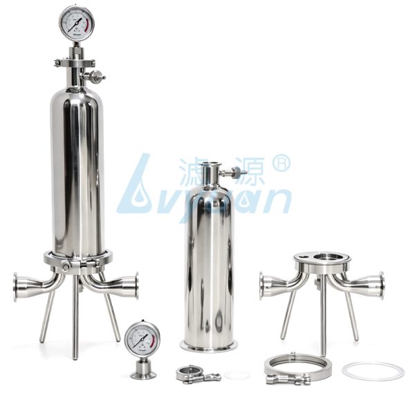 sanitary cartridge filter housing