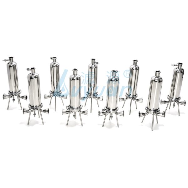 sanitary cartridge filter housing