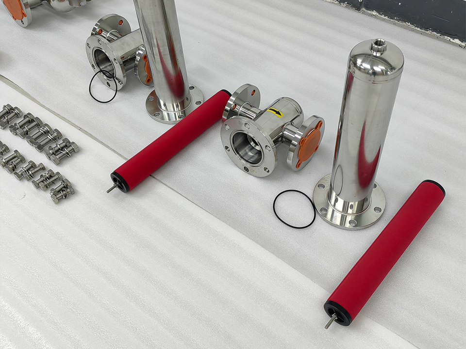 Carcasas de filtros de purificación de condensado para líneas de alta temperatura 3 Carcasas de filtros de purificación de condensado para líneas de alta temperatura