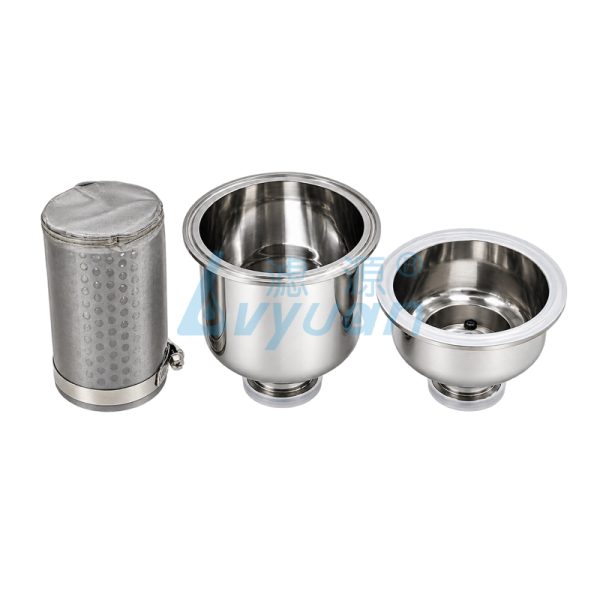 Sanitary Stainless Steel Inline Strainer (4) Sanitary Stainless Steel Inline Strainer (4)